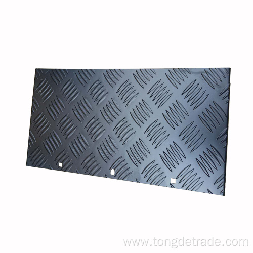 Precision sheet metal stamping anti-skid metal cover